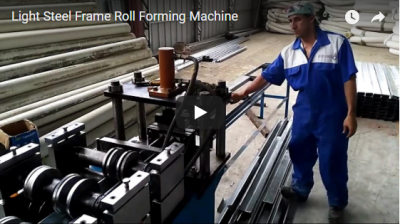 Ελαφρύ χάλυβα πλαίσιο Roll Forming Machine