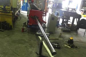 Μηχανή κατασκευής ρολών από τη βιομηχανία Downspout